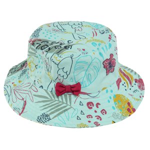 Dívčí klobouk- modrý - 44 MIX