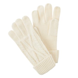 Prstové rukavice- krémové - 116_128 GREY MELANGE