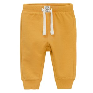 Jednobarevné teplákové kalhoty -žluté - 62 YELLOW