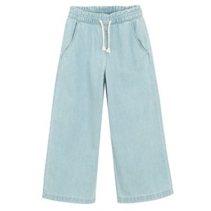 Džínové kalhoty wide leg -modré - 98 DENIM
