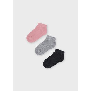 3 pack nízkých ponožek růžové MINI Mayoral velikost: 4 (EU 23-26)