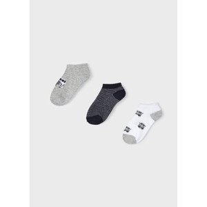 3 pack nízkých ponožek DODÁVKY šedé MINI Mayoral velikost: 8 (EU 32-35)