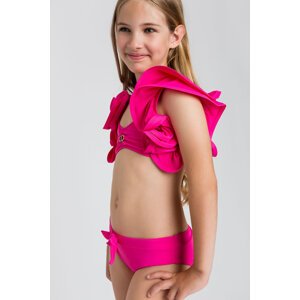 Plavky dvojdílné tmavě růžové Twinset Girl velikost: 8