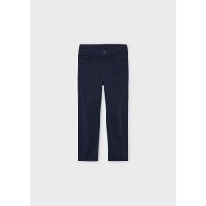 Kalhoty plátěné basic tmavě modré MINI Mayoral velikost: 110