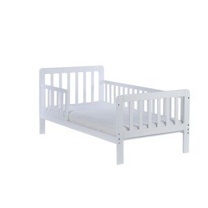 Dětská postel se zábranou New Baby ERIK 160x80 cm Varianta: Drewex Nidum 140x70 cm - bílá