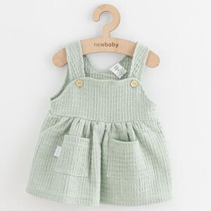 Kojenecká mušelínová sukýnka New Baby Comfort clothes šalvějová Varianta: zelená/80 (9-12m)
