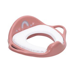 TEGA Dětské sedátko na WC měkké Varianta: METEO - růžová