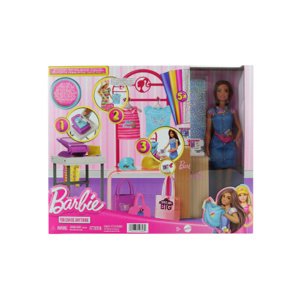 Barbie Módní design studio s panenkou HKT78 TV