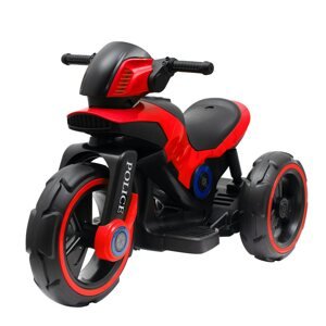 Dětská elektrická motorka Baby Mix POLICE Varianta: červená