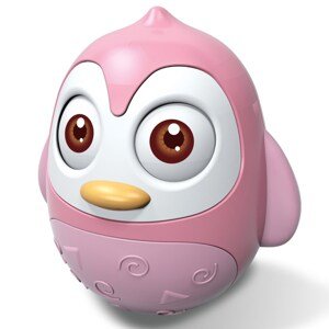 Kývací hračka Baby Mix tučňák Varianta: růžová