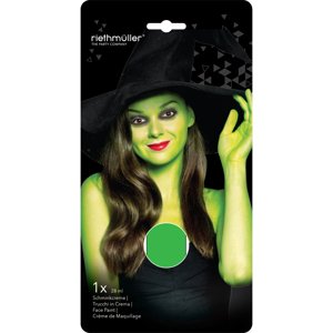Amscan Make up - barva na obličej v krému zelená 28 ml