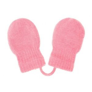 Dětské zimní rukavičky New Baby Varianta: světle - růžová/56 (0-3m)