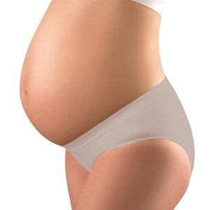 Těhotenské kalhotky - béžové, vel. S, BabyOno Velikosti těh. moda: S (36)