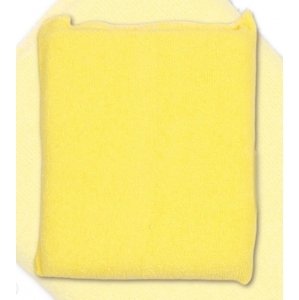 TERJAN Houbička na mytí s froté obalem - krémově žlutá