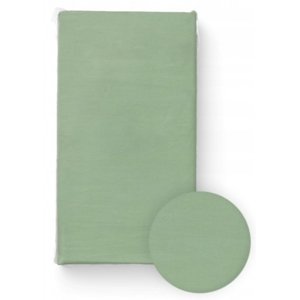BocioLand Prostěradlo do postýlky, bavlna, zelené, 120 x 60 cm Rozměry: 120x60