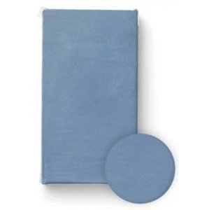 BocioLand Prostěradlo do postýlky, bavlna, tmavě modré, 120 x 60 cm Rozměry: 120x60