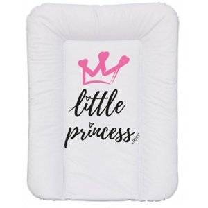 Přebalovací podložka, měkká, Little Princess, 70 x 50 cm, bílá, NELLYS