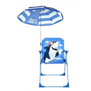bHome Dětská campingová židlička Žralok