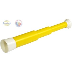 SMĚR Námořní dalekohled dětský plastový žlutý