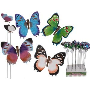 Popron.cz Zahradní dekorace, Butterfly, motýl, cca 14 x 60 cm