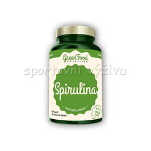 GreenFood Nutrition Spirulina 90 vegan kapslí
