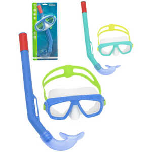 BESTWAY Maska plavecká set se šnorchlem Aqua Champ Essential 2 barvy 24018