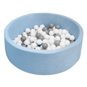 Dětský suchý bazén s míčky New Baby Varianta: modrá