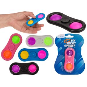Popron.cz Pop Toy Fidget Spinner, antistresová hračka, oválný, cca 9 x 4 cm