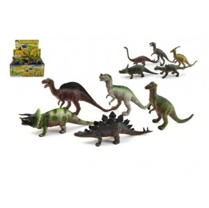 Teddies Dinosaurus plast 20cm mix druhů 24ks v boxu