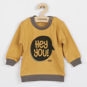 Kojenecké tričko New Baby With Love hořčicové Varianta: žlutá/62 (3-6m)
