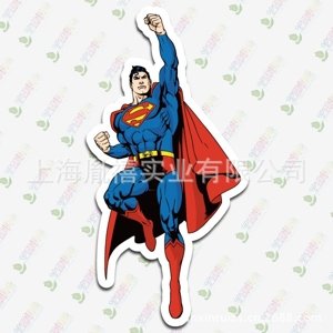 Dudlu Samolepka - letící Superman
