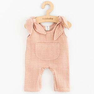 Kojenecké mušelínové lacláčky New Baby Comfort clothes Varianta: růžová/74 (6-9m)