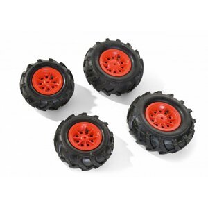 Dudlu Nafukovací pneumatiky na traktory Junior, Farmtrac - červené