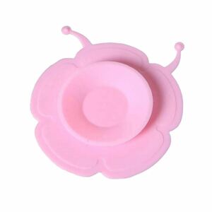 Dudlu Protiskluzová přísavka na dětské nádobí - růžová