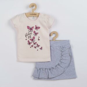 Kojenecké tričko se sukýnkou New Baby Butterflies Varianta: růžová/80 (9-12m)