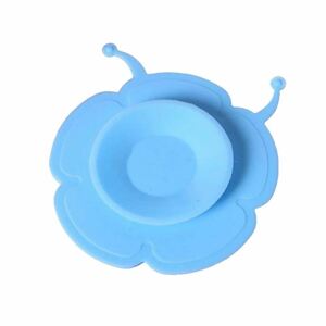 Dudlu Protiskluzová přísavka na dětské nádobí - modrá