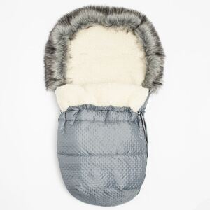Zimní fusak New Baby Lux Varianta: Wool graphite - šedá