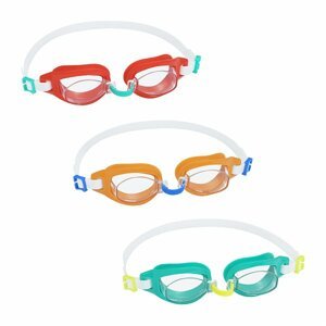 Dudlu Plavecké brýle AQUA BURST - mix 3 barvy (červená, oranžová, zelená)