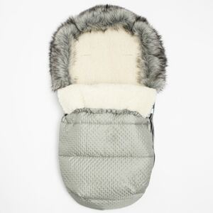Zimní fusak New Baby Lux Varianta: Wool grey - šedá