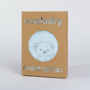 Kojenecká soupravička do porodnice New Baby Sweet Bear Varianta: modrá/50
