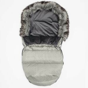 Zimní fusak New Baby Lux Varianta: Fleece grey - šedá