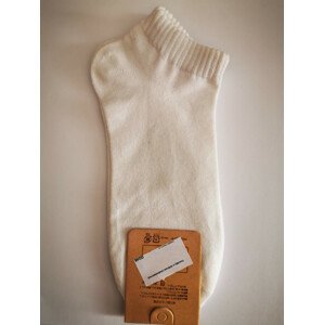 Dudlu Jednobarevné letní ponožky Varianta: bílá
