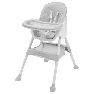 Jídelní židlička Baby Mix Nora dusty Varianta: grey - šedá