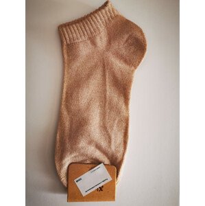 Dudlu Jednobarevné letní ponožky Varianta: hnědá