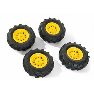 Dudlu Nafukovací pneumatiky na traktory Farmtrac Premium - žluté