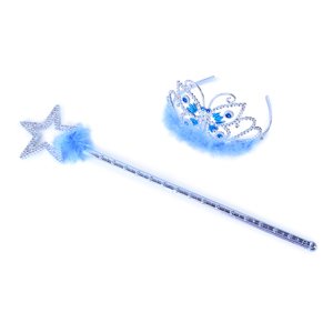 RAPPA Korunka princezna s hůlkou - modrá