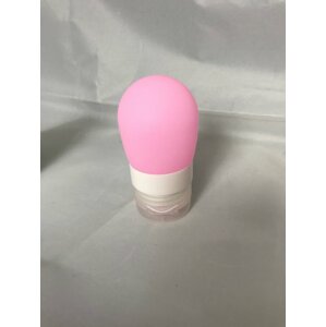 Dudlu Cestovní silikonová lahvička na tekutiny Varianta: Růžová - 38 ml