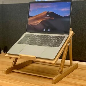 Dudlu Držák na laptop z bambusu