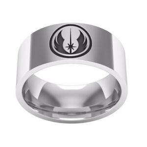 Dudlu Ocelový prsten Star Wars - Jedi