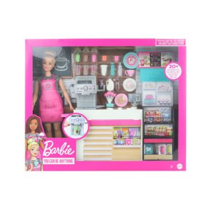 Dudlu Barbie Kavárna s panenkou GMW03